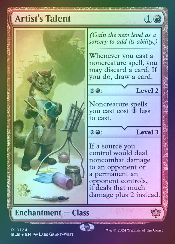 Artist's Talent (PBLB) (124s) / Foil