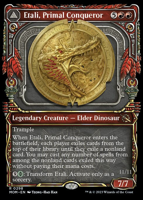 Etali, Primal Conqueror // Etali, Primal Sickness (mom_298) / Showcase — cara 1 de 2