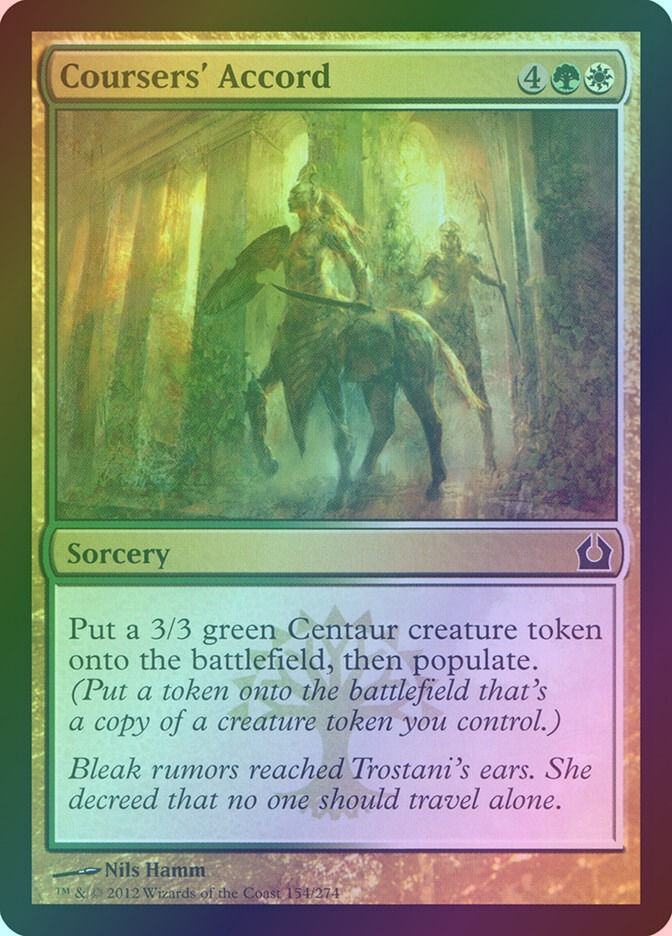 Coursers' Accord (RTR) (154) / Foil