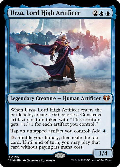 Urza, Lord High Artificer (cmm)
