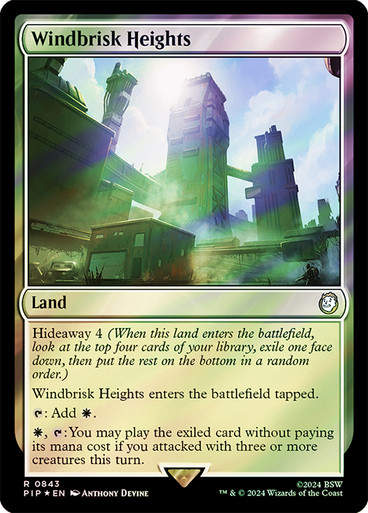 Windbrisk Heights (pip) (843) / Surge Foil