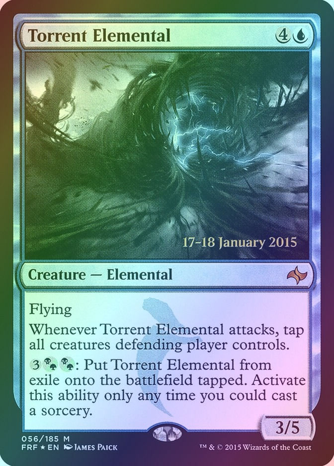 Torrent Elemental (PFRF) (56s) / Foil