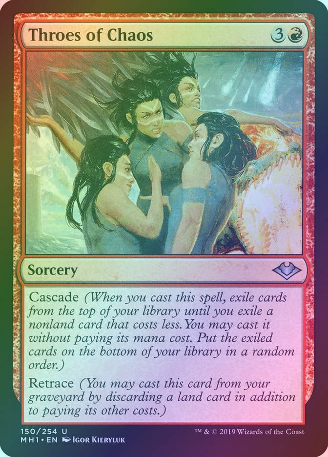 Throes of Chaos (MH1) (150) / Foil