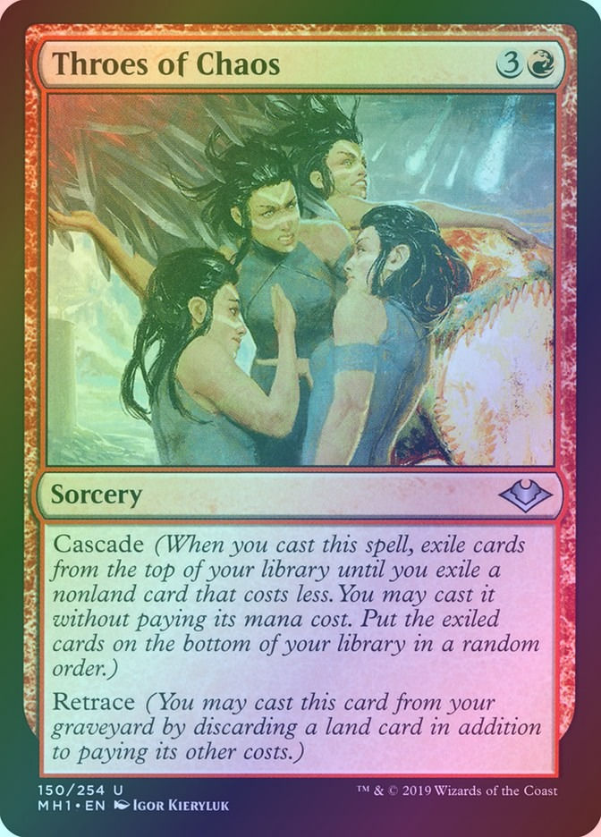 Throes of Chaos (MH1) (150) / Foil