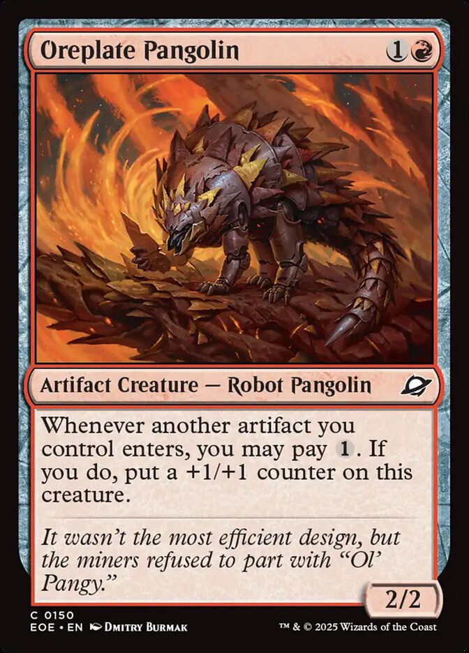 Oreplate Pangolin (EOE) (150)