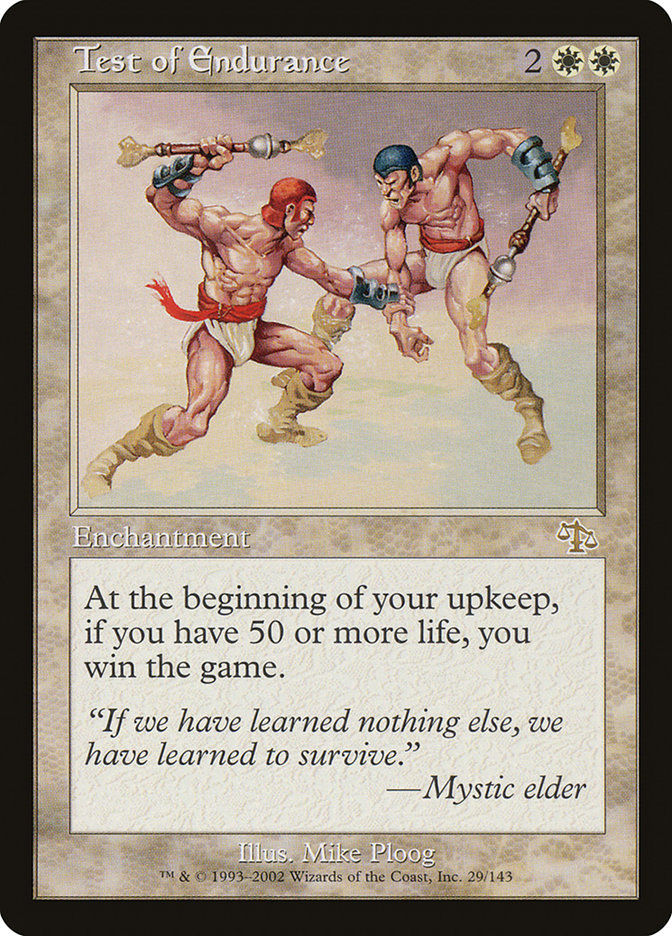 Test of Endurance (jud)