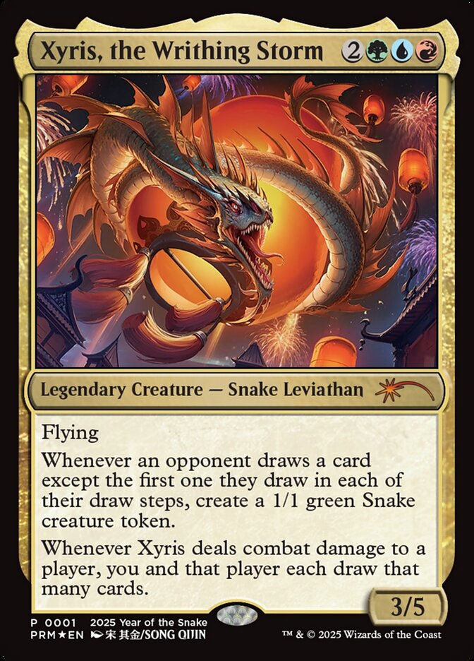 Xyris, the Writhing Storm (PL25) (1) / Foil