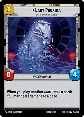 Lady Proxima - White Worm Matriarch (SHD_#255/262)