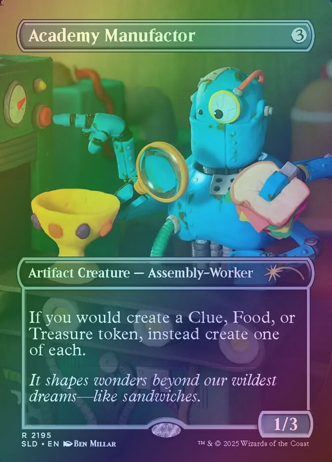 Academy Manufactor (SLD) (2195) / Borderless / Foil