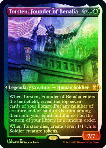 Torsten, Founder of Benalia (DMC) / Foil Etched