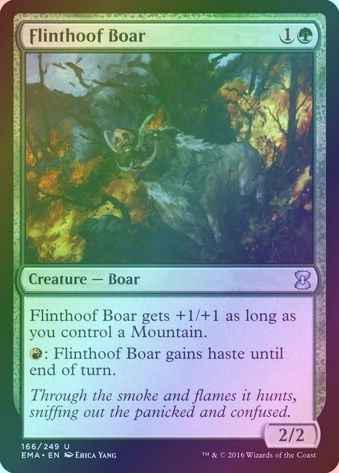 Flinthoof Boar (EMA) (166) / Foil