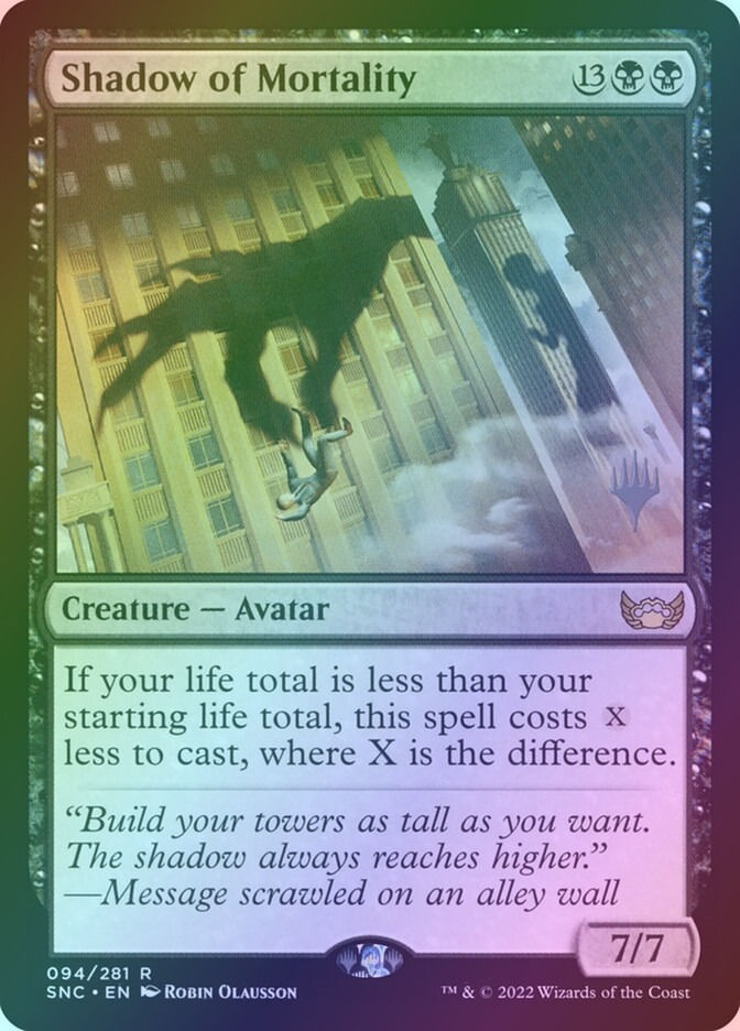 Shadow of Mortality (PSNC) (94p) / Foil