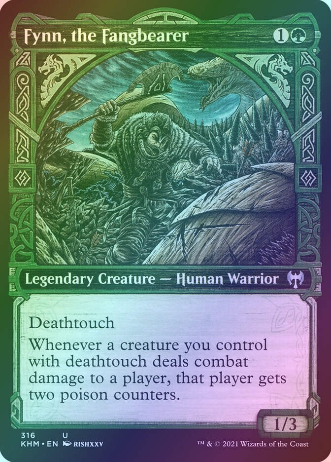 Fynn, the Fangbearer (KHM) (316) / Showcase / Foil