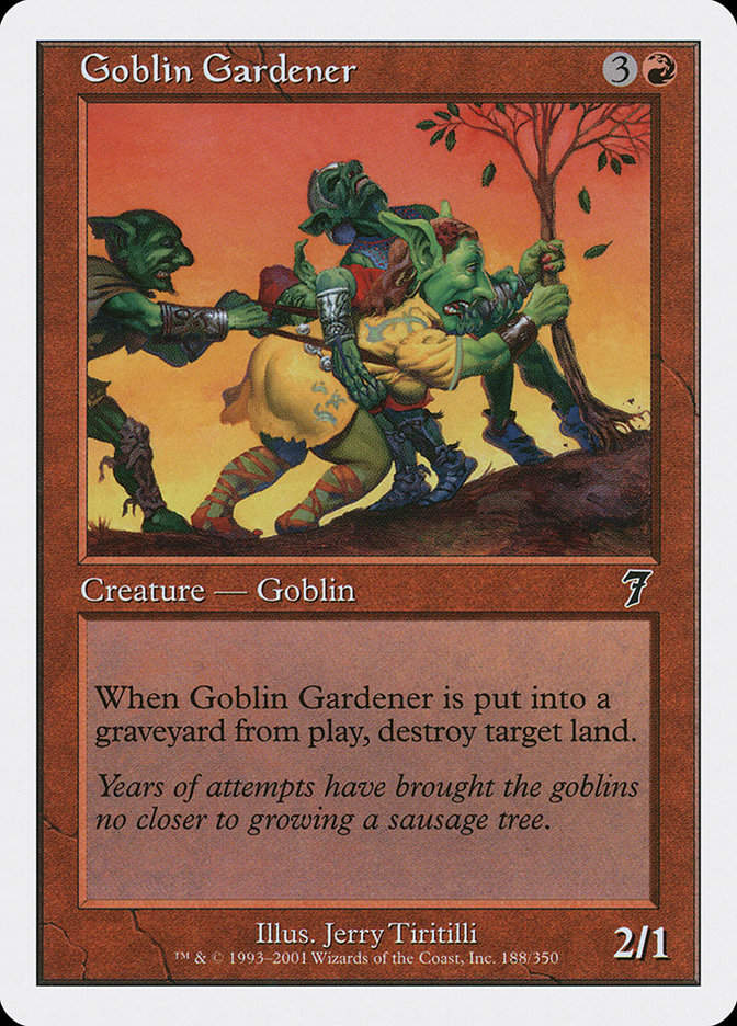 Goblin Gardener (7ED) (188)
