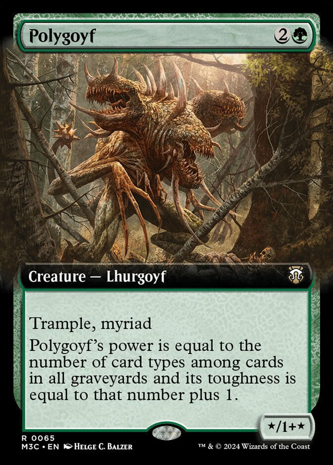 Polygoyf (m3c) (65) / Extended Art