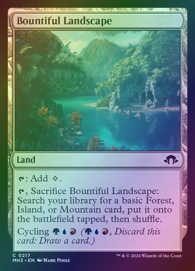Bountiful Landscape (MH3) (217) / Foil
