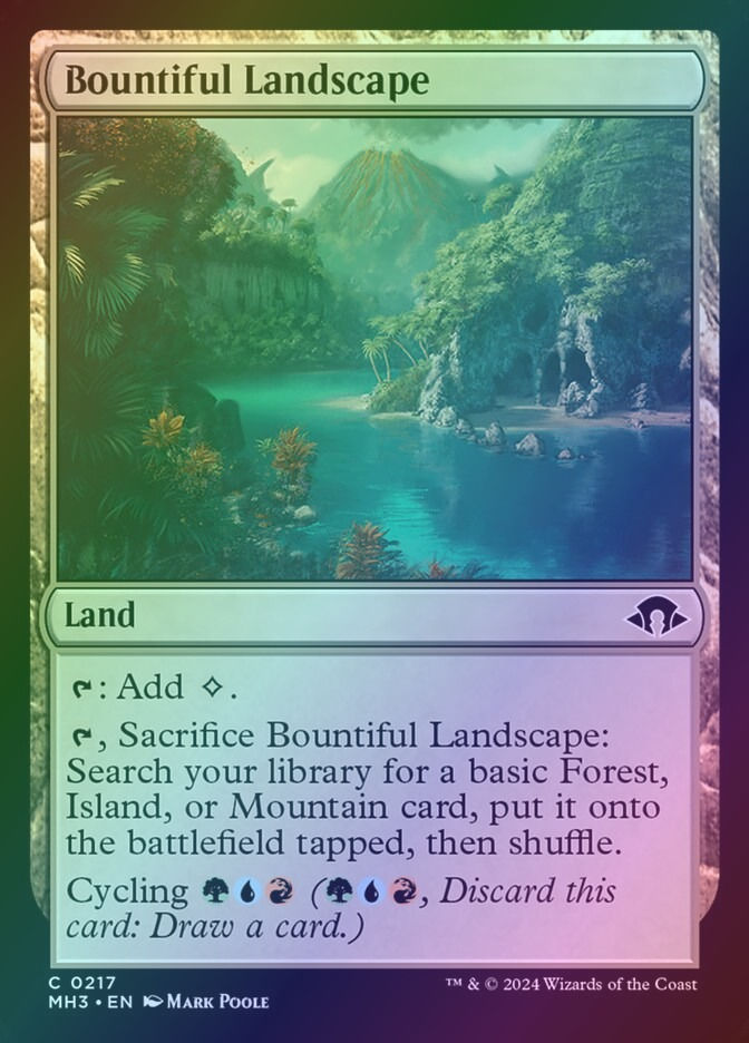 Bountiful Landscape (MH3) (217) / Foil