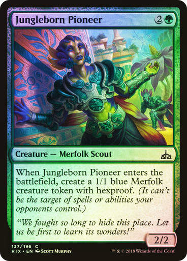 Jungleborn Pioneer (RIX) (137) / Foil