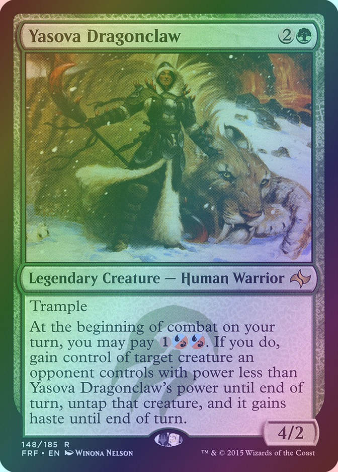 Yasova Dragonclaw (FRF) (148) / Foil