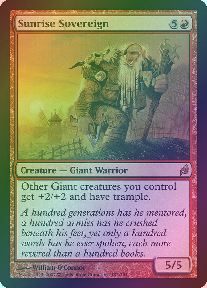 Sunrise Sovereign (LRW) (192) / Foil