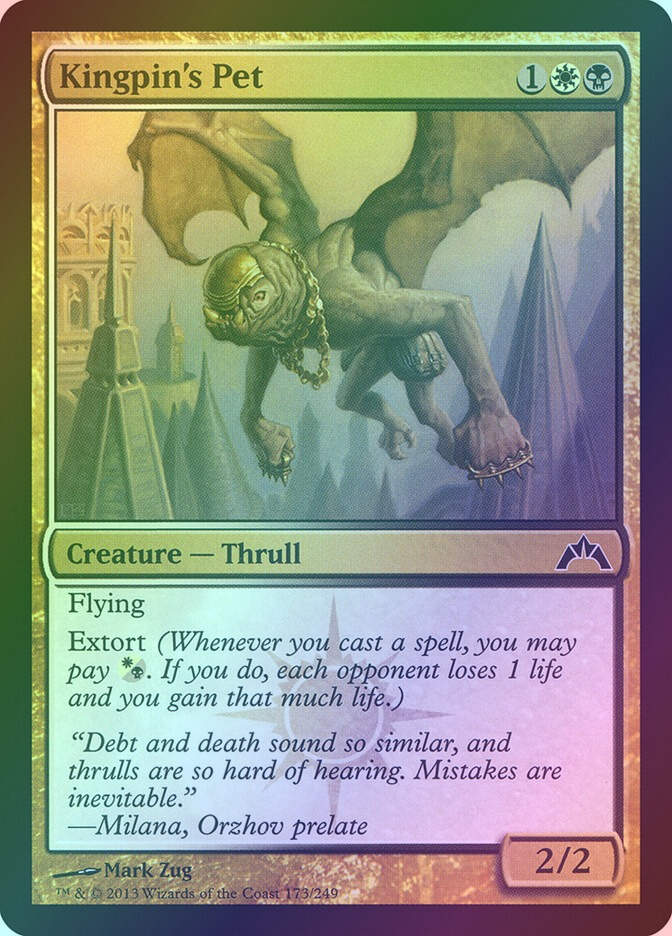 Kingpin's Pet (GTC) (173) / Foil