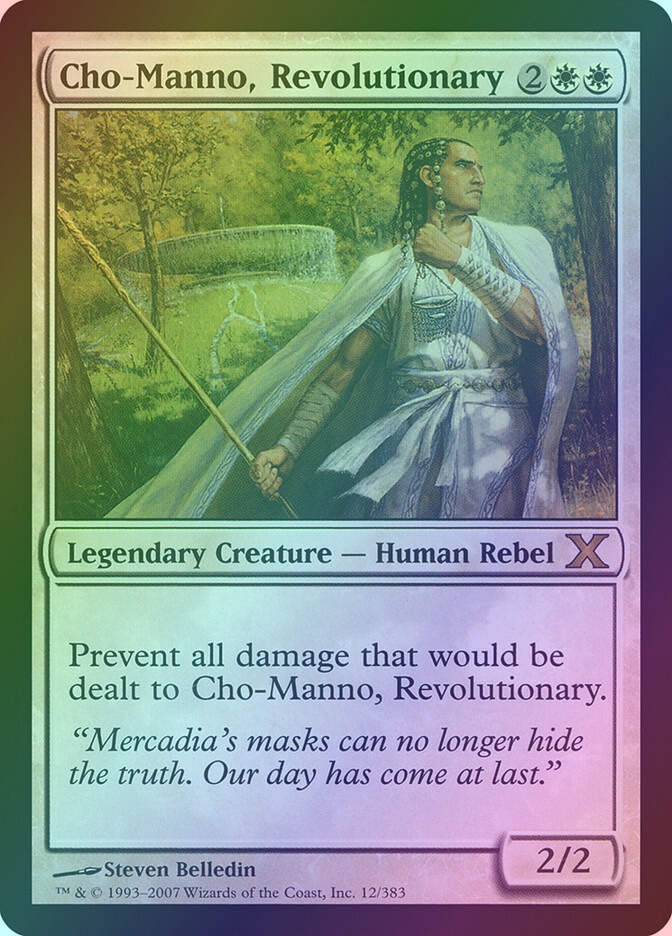 Cho-Manno, Revolutionary (10E) (12) / Foil