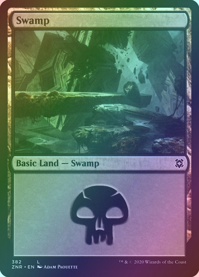 Swamp (ZNR) (382) / Foil