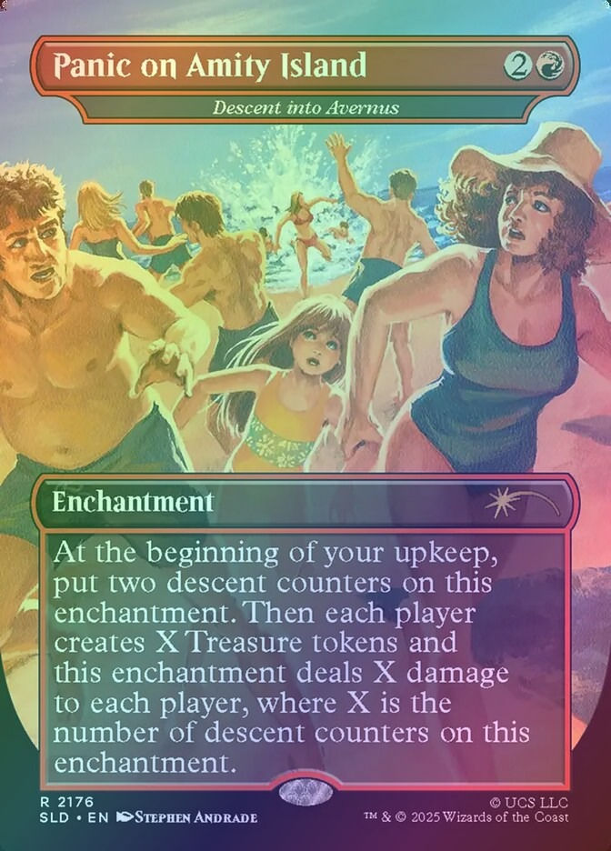 Descent into Avernus (SLD) (2176) / Borderless / Foil