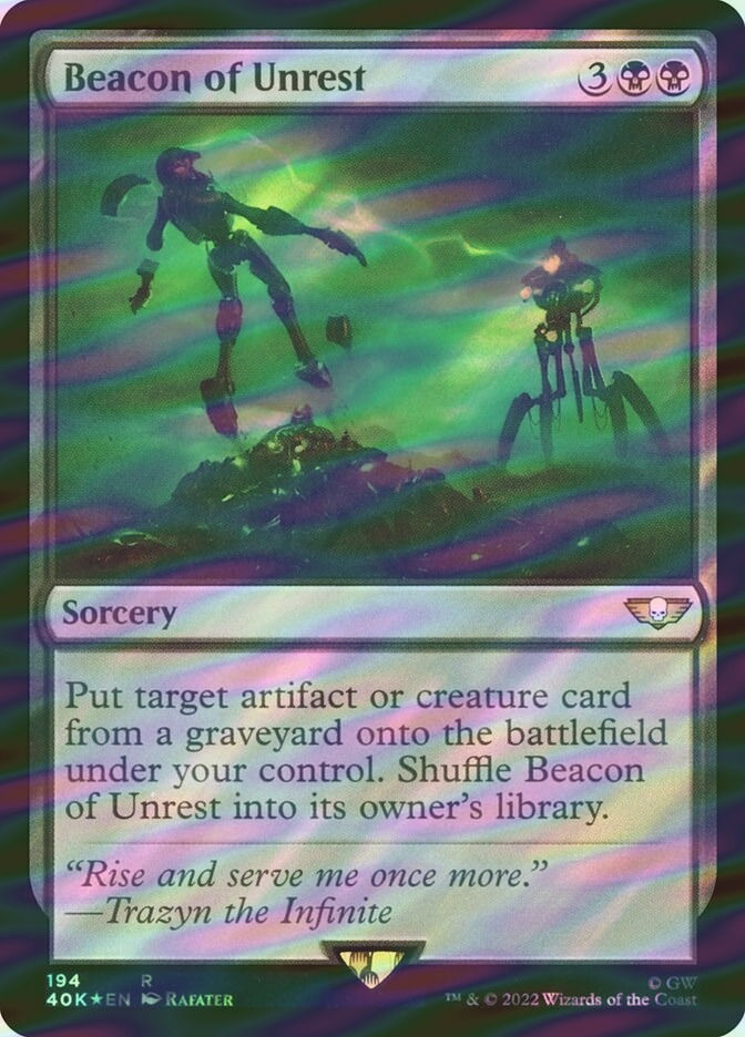 Beacon of Unrest (40K) (194★) / Surge Foil