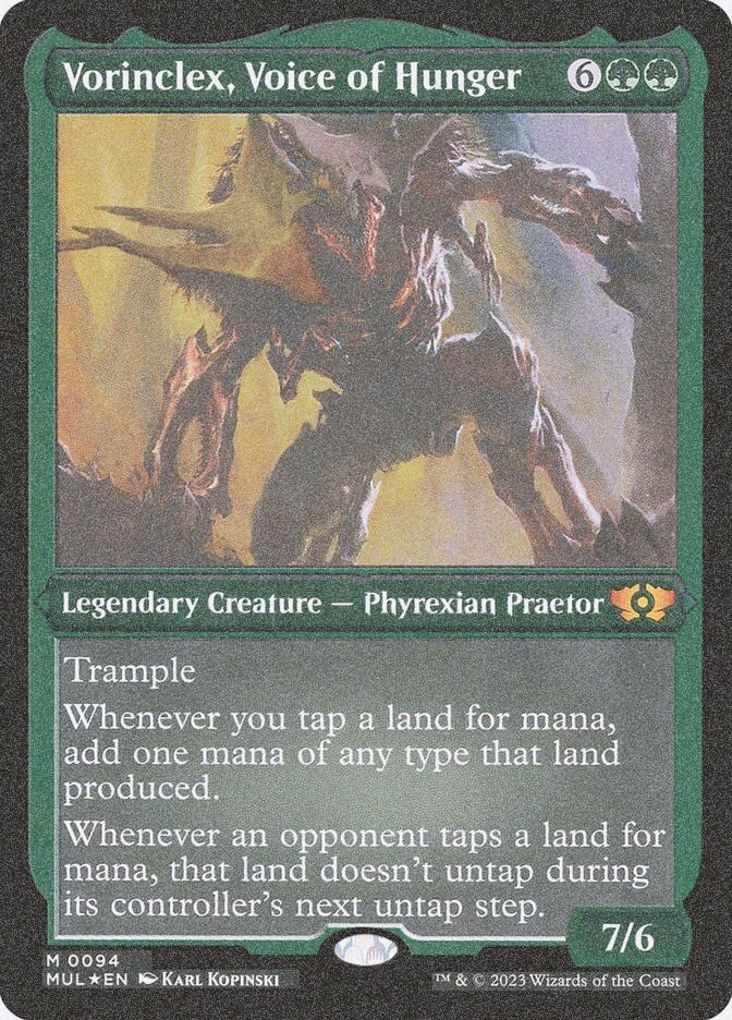 Vorinclex, Voice of Hunger (MUL) (94) / Foil Etched