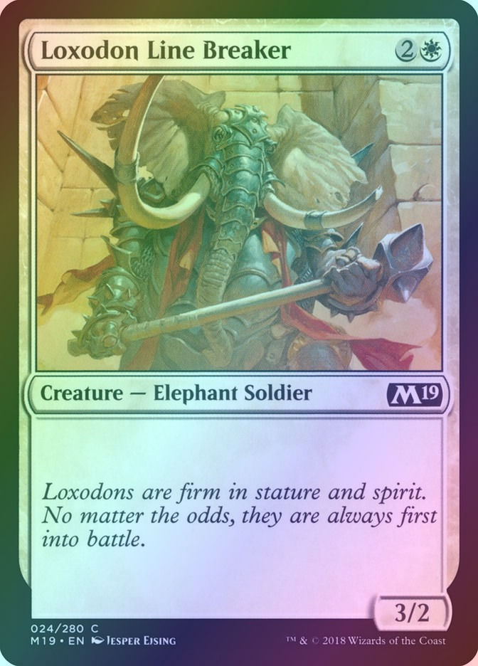 Loxodon Line Breaker (M19) (24) / Foil