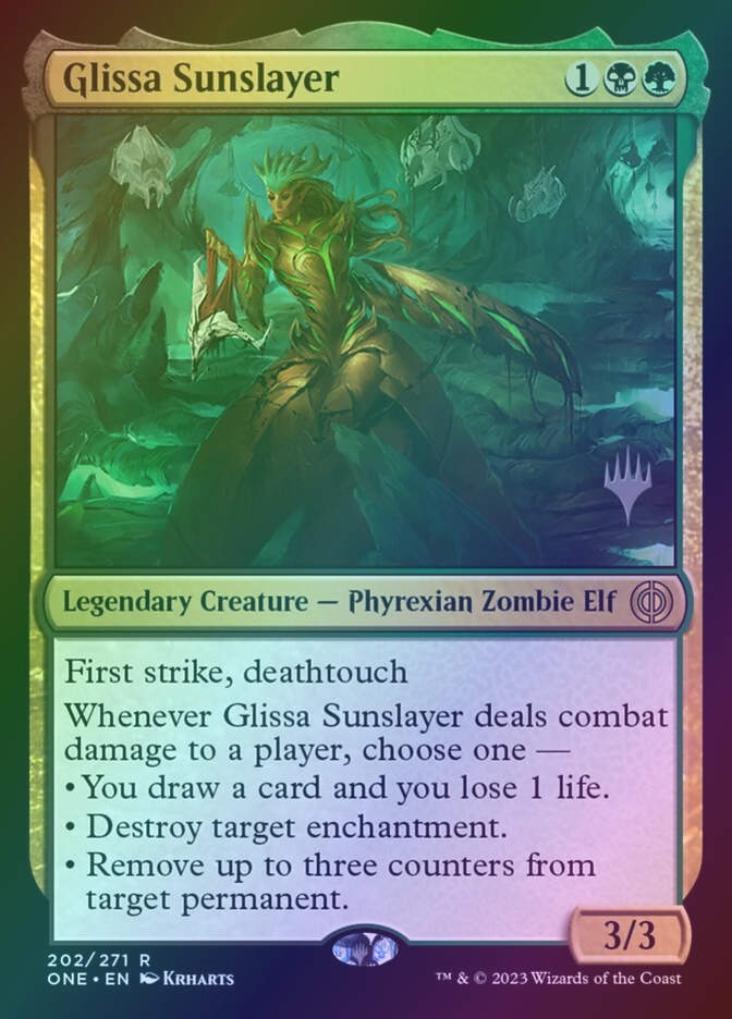 Glissa Sunslayer (PONE) (202p) / Foil