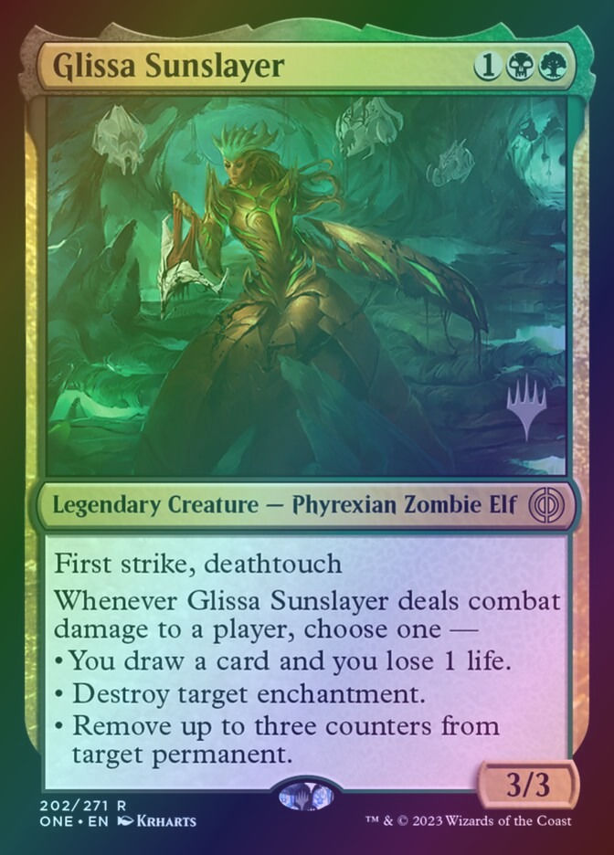 Glissa Sunslayer (PONE) (202p) / Foil