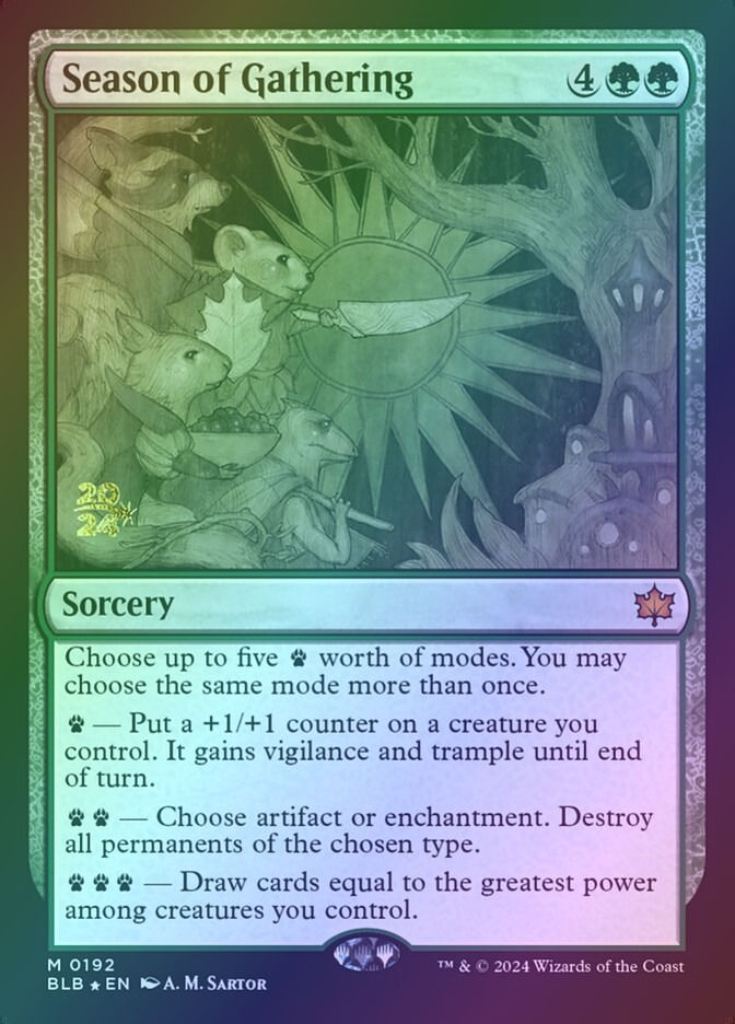 Season of Gathering (PBLB) (192s) / Foil
