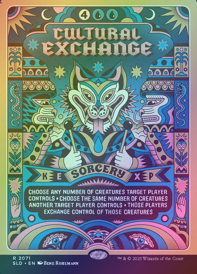 Cultural Exchange (SLD) (2071) / Borderless / Foil