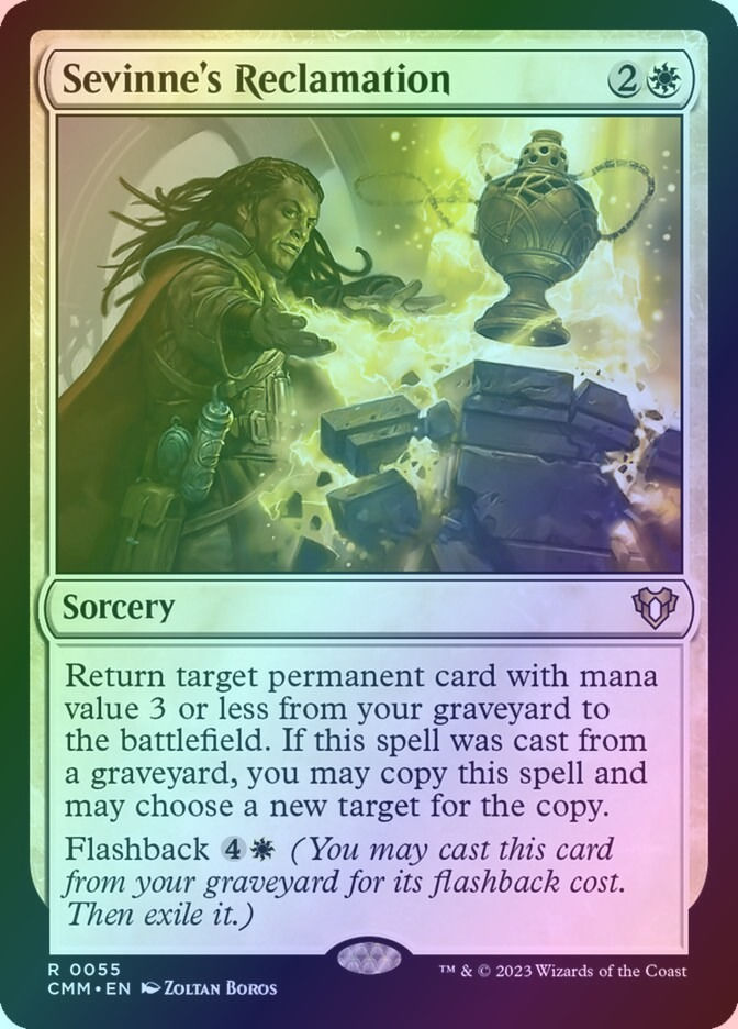 Sevinne's Reclamation (CMM) (55) / Foil