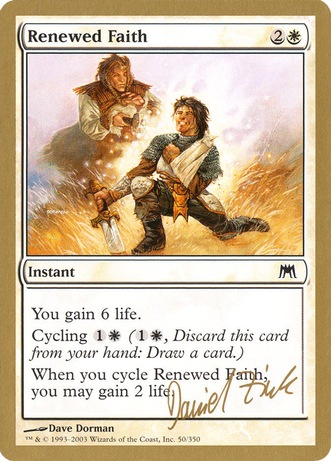 Renewed Faith (WC03) (dz50)