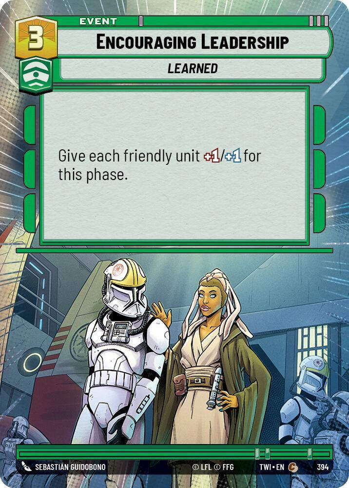 Encouraging Leadership (Hyperspace) (TWI) (394)