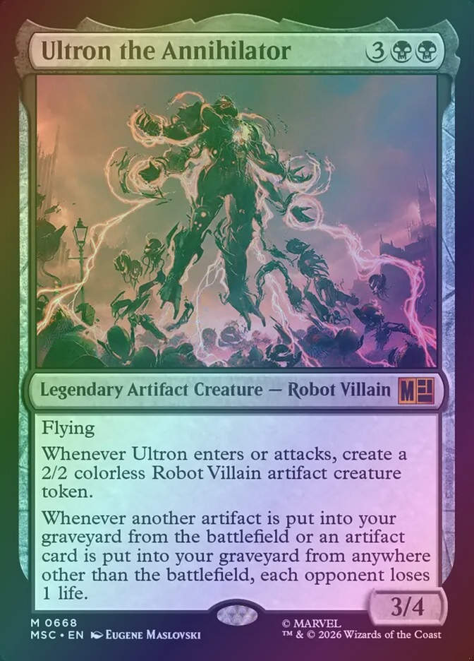 Ultron the Annihilator (MSC) (668) / Foil