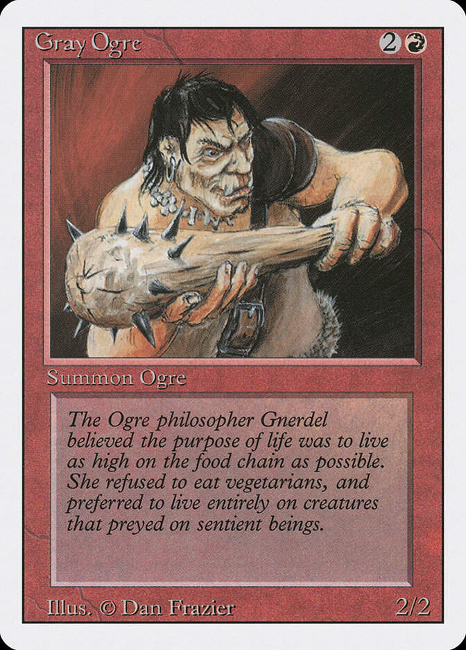 Gray Ogre (3ED) (157)
