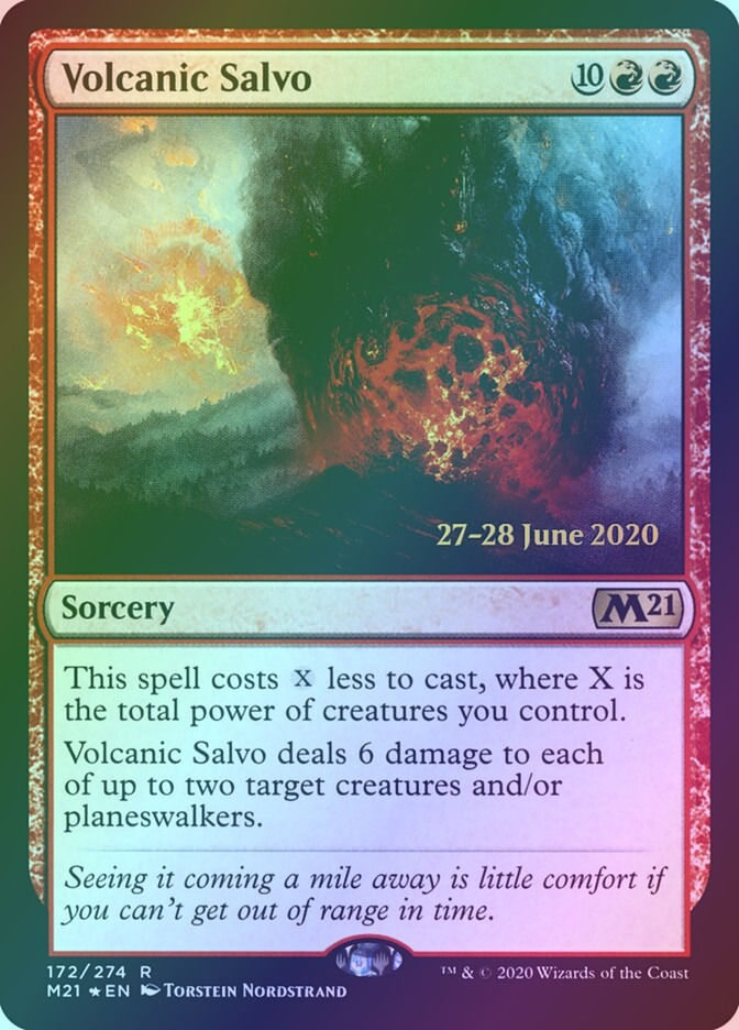 Volcanic Salvo (PM21) (172s) / Foil