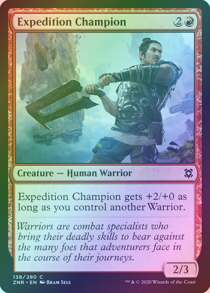 Expedition Champion (ZNR) (138) / Foil
