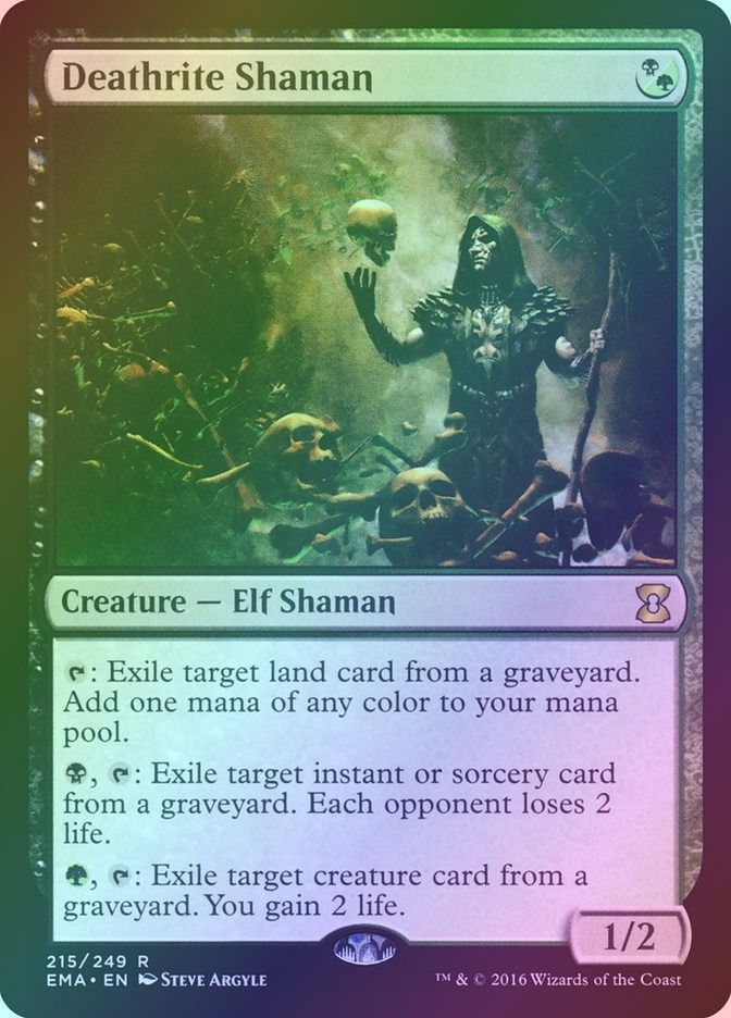 Deathrite Shaman (EMA) (215) / Foil