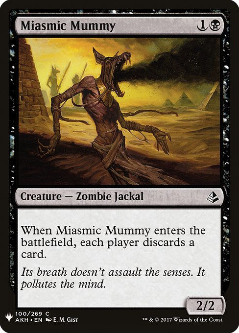 Miasmic Mummy (PLST) (AKH-100)