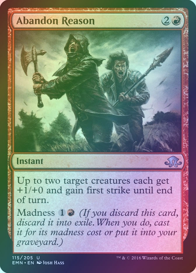 Abandon Reason (EMN) (115) / Foil