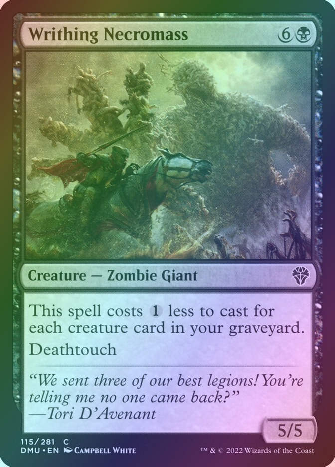 Writhing Necromass (DMU) (115) / Foil