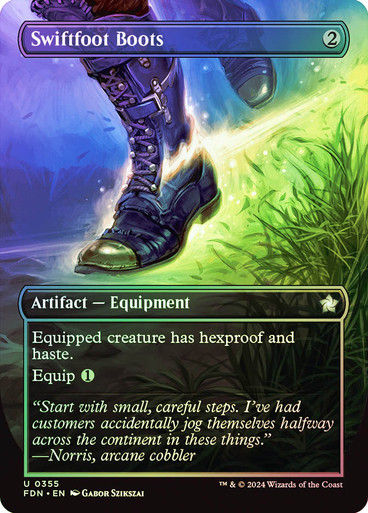 Swiftfoot Boots (FDN) (355) / Foil / Borderless