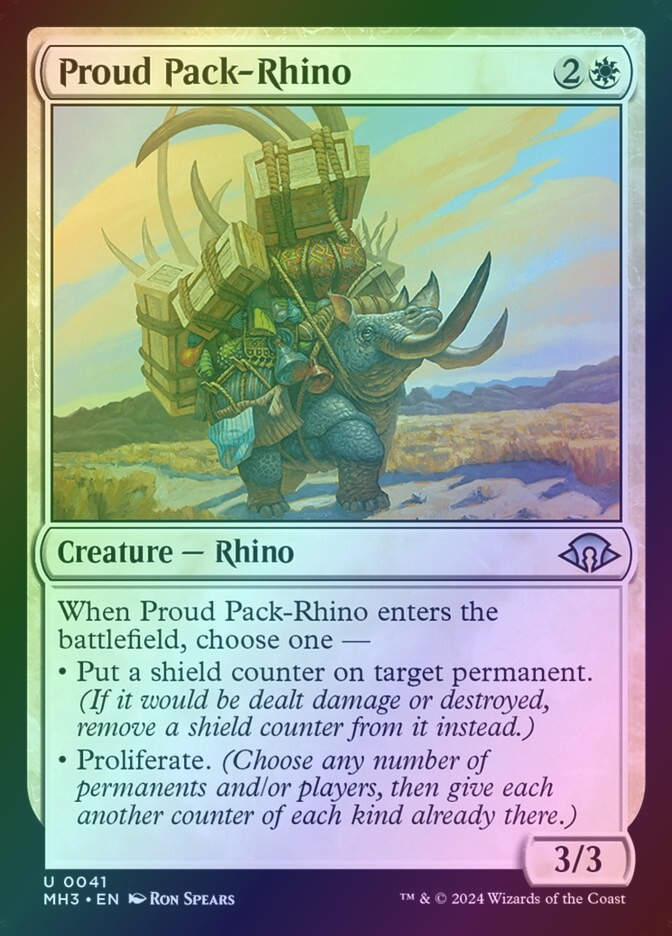 Proud Pack-Rhino (MH3) (41) / Foil