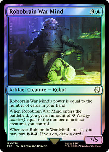 Robobrain War Mind (pip) (38) / Foil