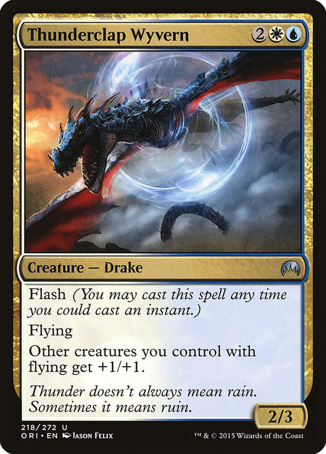 Thunderclap Wyvern (ORI) (218)